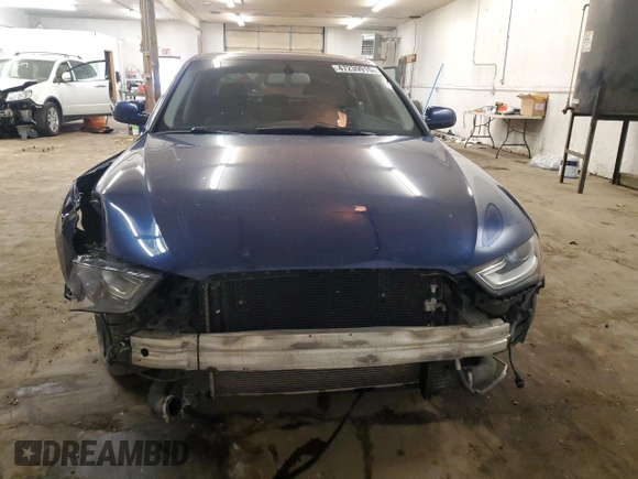 2014 Audi A4 Premium with VIN WAUBFAFL3EN002167, listed as a Copart auction lot 47239915 with 119,676 mi miles and Salvage Title. Bid and sale history available at carsss.com. Image 5.