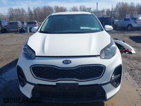 2020 Kia Sportage LX with VIN KNDPM3AC7L7643440, listed as a IAAI auction lot 41960904 with 102,165 mi miles. Bid and sale history available at carsss.com. Image 13.