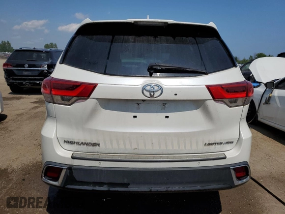 2018 Toyota Highlander Limited z VIN 5TDDZRFH6JS853462, wystawiony jako Copart lot #61330855 z przebiegiem 115 048 mil mil oraz Szkoda całkowita • Salvage title. Historia ofert i sprzedaży dostępna na DreamBid. Obrazek 6.