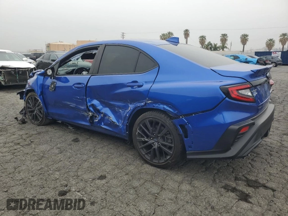 2024 Subaru WRX Premium with VIN JF1VBAH66R9806809, listed as a Copart auction lot 54609485 with 12,610 mi miles and Salvage title. Bid and sale history available at DreamBid. Image 2.