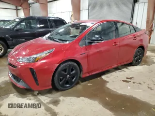 2021 Toyota Prius L Eco with VIN JTDKAMFU0M3128332, listed as a Copart auction lot 42746295 with 120,434 mi miles and Clean Title. Bid and sale history available at carsss.com. Image 1.
