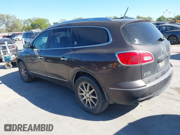 2015 Buick Enclave Leather with VIN 5GAKRBKD7FJ217611, listed as a IAAI auction lot 41812962 with 188,880 mi miles and . Bid and sale history available at DreamBid. Image 3.