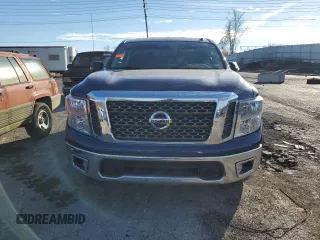 2017 Nissan Titan S with VIN 1N6AA1EJ1HN542129, listed as a Copart auction lot 80027693 with 117,455 mi miles and Salvage Title. Bid and sale history available at carsss.com. Image 5.
