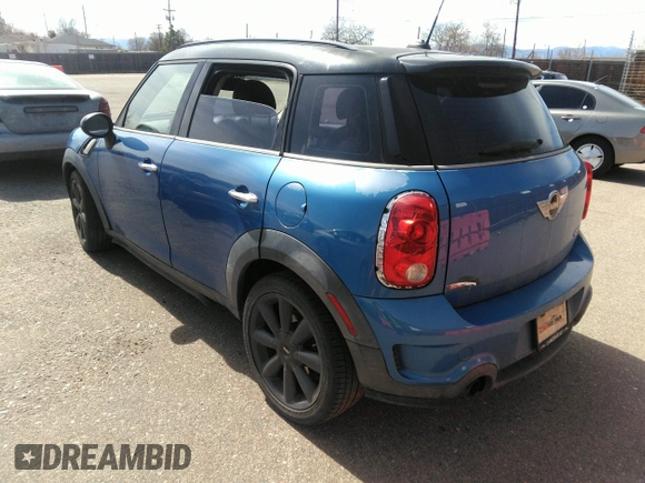 2011 MINI Countryman S z VIN WMWZC3C58BWL78359, wystawiony jako IAAI lot #41867314 z przebiegiem 122 196 mil mil oraz . Historia ofert i sprzedaży dostępna na DreamBid. Obrazek 3.