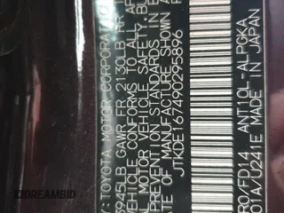 2009 Scion tC z VIN JTKDE167490295896, wystawiony jako Copart lot #89028815 z przebiegiem Nie podano mil oraz Szkody całkowita. Historia ofert i sprzedaży dostępna na DreamBid. Obrazek 12.