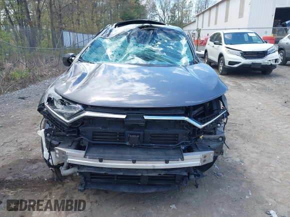 2022 Honda CR-V EX-L with VIN 5J6RW2H81NA000662, listed as a IAAI auction lot 42179192 with 18,563 mi miles and . Bid and sale history available at DreamBid. Image 12.