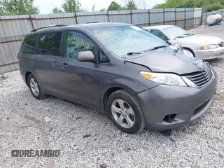 2013 Toyota Sienna LE AAS with VIN 5TDKK3DC0DS301315, listed as a IAAI auction lot 42215454 with 328,507 mi miles and . Bid and sale history available at DreamBid. Image 1.