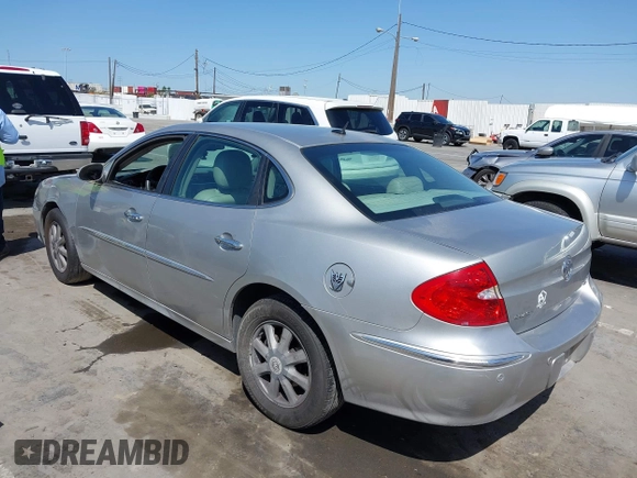 2008 Buick LaCrosse CXL with VIN 2G4WD582X81318883, listed as a IAAI auction lot 41936061 with 189,095 mi miles. Bid and sale history available at carsss.com. Image 3.