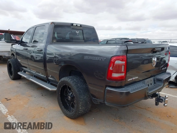 2019 Ram 2500 Lone Star with VIN 3C6UR5DL9KG604368, listed as a IAAI auction lot 42183936 with 95,071 mi miles and . Bid and sale history available at DreamBid. Image 3.