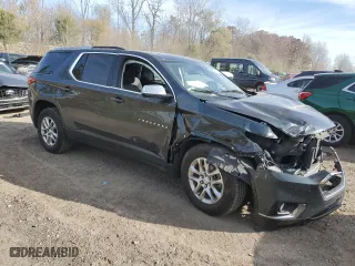 2018 Chevrolet Traverse LT Cloth with VIN 1GNERGKW9JJ179616, listed as a Copart auction lot 77674104 with 0 mi miles and Clean Title. Bid and sale history available at carsss.com. Image 4.