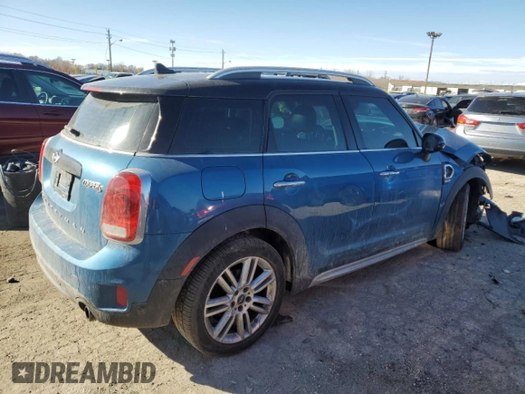 2018 MINI Countryman Cooper S with VIN WMZYT3C32J3E00923, listed as a Copart auction lot 46755405 with 142,120 mi miles and Salvage Title. Bid and sale history available at carsss.com. Image 3.