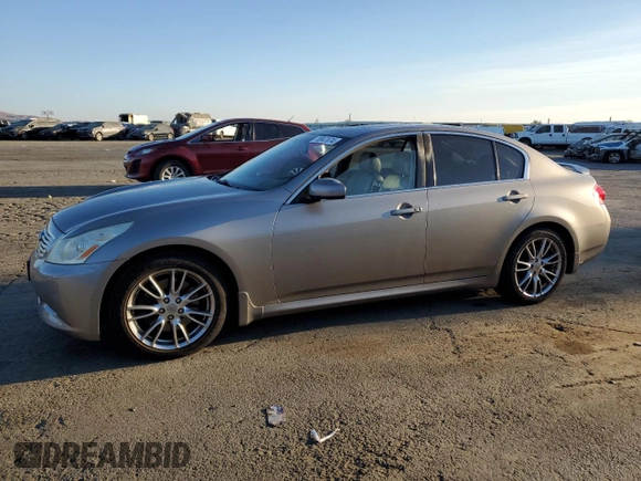 2008 Infiniti G35 Journey with VIN JNKBV61E78M219712, listed as a Copart auction lot 70047674 with 153,072 mi miles and Salvage Title. Bid and sale history available at DreamBid. Image 1.