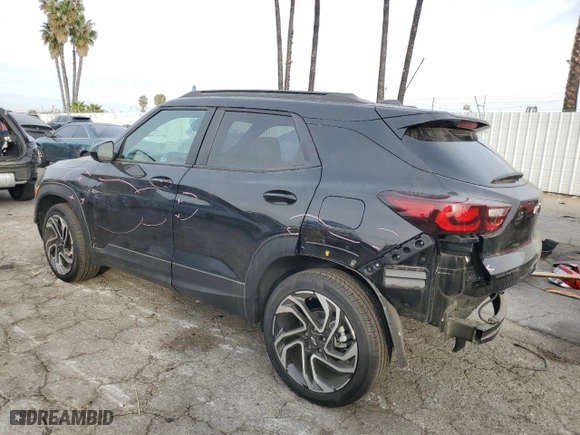 2024 Chevrolet TrailBlazer RS with VIN KL79MTSL5RB090667, listed as a Copart auction lot 84295894 with 2,009 mi miles and Salvage Title. Bid and sale history available at carsss.com. Image 2.
