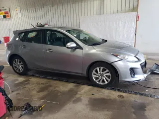 2013 Mazda 3 i Grand Touring with VIN JM1BL1MP5D1790764, listed as a Copart auction lot 57269495 with 105,604 mi miles and Salvage title. Bid and sale history available at DreamBid. Image 4.
