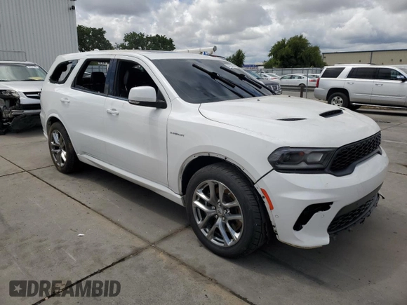 2021 Dodge Durango R/T z VIN 1C4SDJCT7MC697518, wystawiony jako Copart lot #56730065 z przebiegiem Nie podano mil oraz Nie do naprawy • Non repairable. Historia ofert i sprzedaży dostępna na DreamBid. Obrazek 4.