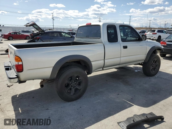 2003 Toyota Tacoma PreRunner with VIN 5TESN92N03Z180995, listed as a Copart auction lot 51848725 with 166,690 mi miles and Salvage Title. Bid and sale history available at carsss.com. Image 3.