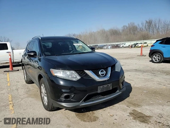 2015 Nissan Rogue SV with VIN KNMAT2MV2FP505065, listed as a Copart auction lot 51227225 with 155,998 mi miles and Salvage Title. Bid and sale history available at carsss.com. Image 11.