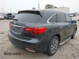 2016 Acura MDX w/Tech with VIN 5FRYD3H40GB018685, listed as a IAAI auction lot 41394033 with 148,990 mi miles. Bid and sale history available at carsss.com. Image 4.