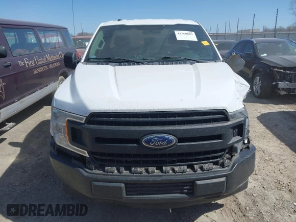 2018 Ford F-150 XL with VIN 1FTMF1C51JKC43237, listed as a IAAI auction lot 41760801 with 347,677 mi miles. Bid and sale history available at carsss.com. Image 12.