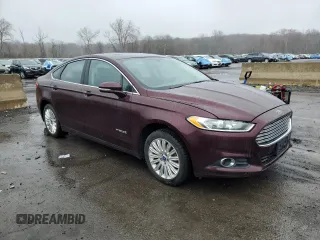 2013 Ford Fusion SE Hybrid with VIN 3FA6P0LU8DR168209, listed as a Copart auction lot 51796085 with Not Provided miles and Clean Title. Bid and sale history available at DreamBid. Image 4.