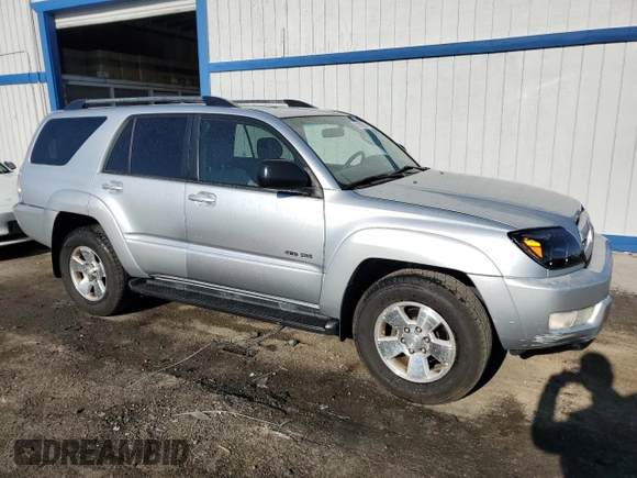 2004 Toyota 4Runner SR5 with VIN JTEBT14R040037663, listed as a Copart auction lot 55180835 with 130,849 mi miles and Clean Title. Bid and sale history available at DreamBid. Image 4.