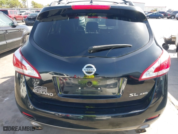 2012 Nissan Murano SV with VIN JN8AZ1MW5CW205074, listed as a IAAI auction lot 41847269 with 172,037 mi miles. Bid and sale history available at carsss.com. Image 17.