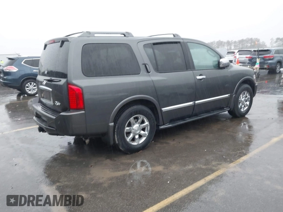 2006 Infiniti QX56 with VIN 5N3AA08C26N801219, listed as a IAAI auction lot 41714441 with 240,769 mi miles and . Bid and sale history available at DreamBid. Image 4.