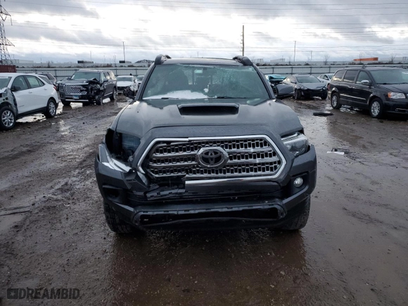 2016 Toyota Tacoma SR5 with VIN 3TMDZ5BN1GM005177, listed as a Copart auction lot 81687634 with 0 mi miles and Salvage Title. Bid and sale history available at carsss.com. Image 5.