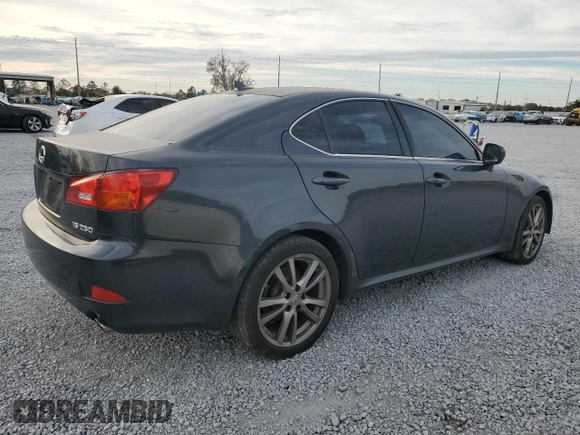 2008 Lexus IS 250 with VIN JTHBK262285063069, listed as a Copart auction lot 41902565 with Not Provided miles and Clean Title. Bid and sale history available at DreamBid. Image 3.