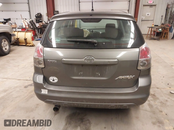 2008 Toyota Matrix STD with VIN 2T1KR32EX8C712476, listed as a IAAI auction lot 41505939 with 251,376 mi miles and . Bid and sale history available at DreamBid. Image 17.