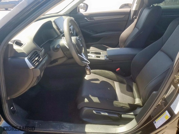 2020 Honda Accord Sedan LX with VIN 1HGCV1F18LA157442, listed as a Copart auction lot 50353505 with 36,418 mi miles and Salvage Title. Bid and sale history available at carsss.com. Image 7.