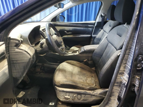 2024 Hyundai Tucson SEL with VIN KM8JB3DE4RU315844, listed as a Copart auction lot 52801135 with 0 mi miles and Salvage Title. Bid and sale history available at carsss.com. Image 7.