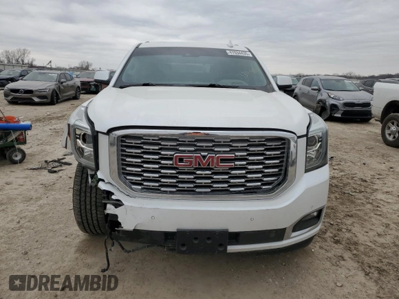2018 GMC Yukon Denali with VIN 1GKS2CKJ4JR334480, listed as a Copart auction lot 47034435 with 84,787 mi miles and Salvage Title. Bid and sale history available at carsss.com. Image 5.