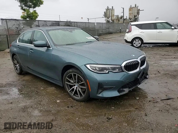 2021 BMW 3 Series 330i with VIN 3MW5R1J03M8B65999, listed as a Copart auction lot 48829075 with 39,730 mi miles and Salvage Title. Bid and sale history available at carsss.com. Image 11.