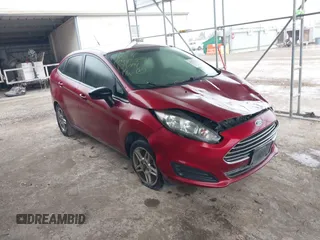 2017 Ford Fiesta SE z VIN 3FADP4BJ9HM159284, wystawiony jako IAAI lot #41291003 z przebiegiem 79 668 mil mil oraz . Historia ofert i sprzedaży dostępna na DreamBid. Obrazek 1.