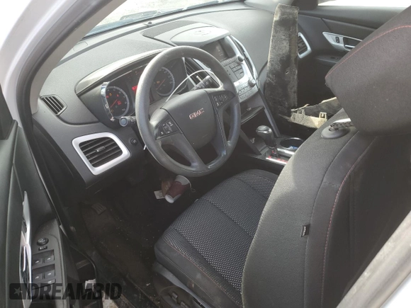 2017 GMC Terrain SLE with VIN 2GKFLSEKXH6178349, listed as a Copart auction lot 45025525 with 104,017 mi miles and Salvage Title. Bid and sale history available at DreamBid. Image 8.