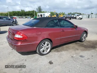 2008 Mercedes-Benz CLK 350 with VIN WDBTK56F68T089419, listed as a Copart auction lot 78423124 with 83,217 mi miles and Non Repairable. Bid and sale history available at DreamBid. Image 3.