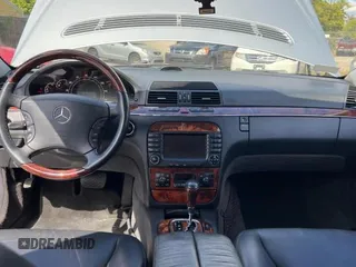 2005 Mercedes-Benz S-Class 5.0L with VIN WDBNG84J75A450070, listed as a Copart auction lot 73543614 with 118,420 mi miles and Clean Title. Bid and sale history available at carsss.com. Image 9.