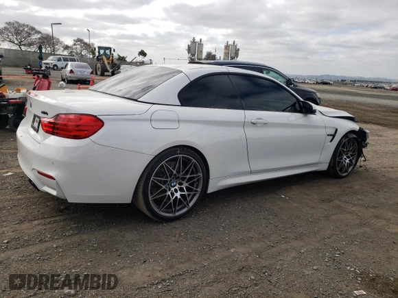 2017 BMW M4 with VIN WBS3U9C5XHP970849, listed as a Copart auction lot 51414864 with 50,190 mi miles. Bid and sale history available at carsss.com. Image 3.