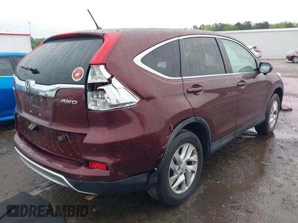 2016 Honda CR-V EX with VIN 2HKRM4H58GH692654, listed as a IAAI auction lot 41998418 with 63,232 mi miles and . Bid and sale history available at DreamBid. Image 4.