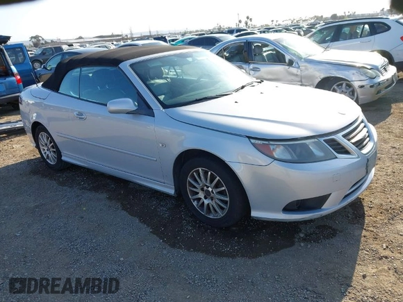 2008 Saab 9-3 with VIN YS3FB79Y886005793, listed as a IAAI auction lot 41964964 with 108,247 mi miles. Bid and sale history available at carsss.com. Image 1.