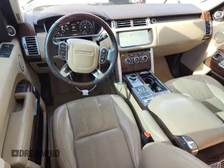 2017 Land Rover Range Rover HSE with VIN SALGS2FV7HA348853, listed as a Copart auction lot 63279935 with 126,204 mi miles and Clean title. Bid and sale history available at DreamBid. Image 8.