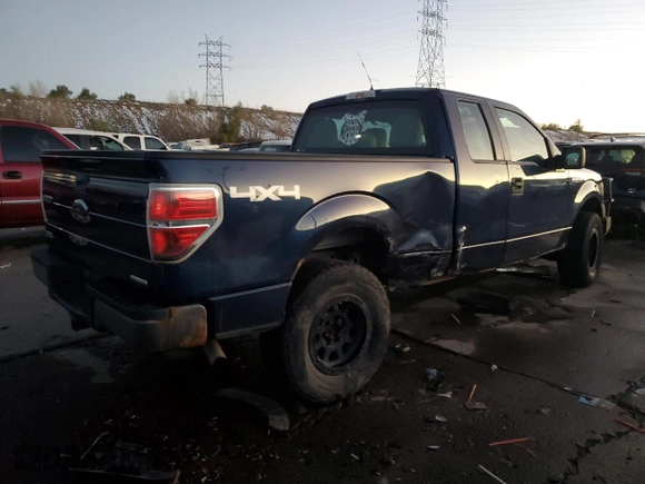 2011 Ford F-150 XL with VIN 1FTFX1EFXBKD12858, listed as a Copart auction lot 80333384 with 210,839 mi miles and Salvage title. Bid and sale history available at DreamBid. Image 3.