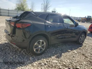 2023 Chevrolet Blazer LT z VIN 3GNKBHR44PS176048, wystawiony jako Copart lot #56569765 z przebiegiem 25 619 mil mil oraz Nie do naprawy • Non repairable. Historia ofert i sprzedaży dostępna na DreamBid. Obrazek 3.