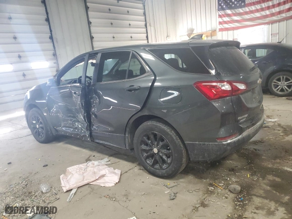 2021 Chevrolet Equinox LT with VIN 3GNAXKEV8ML378938, listed as a Copart auction lot 46408755 with 0 mi miles and Salvage Title. Bid and sale history available at carsss.com. Image 2.