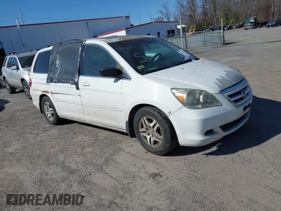 2007 Honda Odyssey EX-L z VIN 5FNRL38637B436216, wystawiony jako IAAI lot #41714246 z przebiegiem Nie podano mil oraz . Historia ofert i sprzedaży dostępna na DreamBid. Obrazek 1.