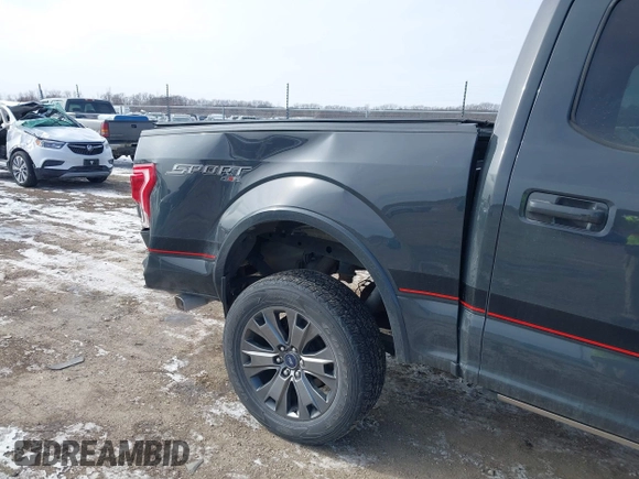 2016 Ford F-150 XLT with VIN 1FTEW1EF5GFC66144, listed as a IAAI auction lot 41607656 with 112,009 mi miles. Bid and sale history available at carsss.com. Image 6.