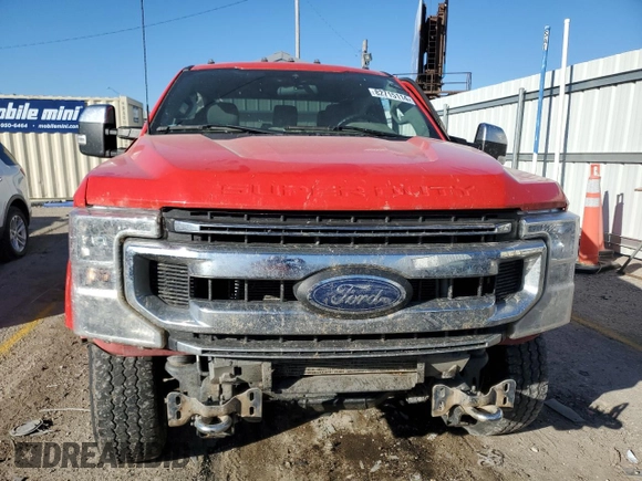 2021 Ford F-350 с VIN 1FT8X3BN5MEE14036, выставлен на аукционе Copart как лот 82715114 с пробегом 53 322 миль миль и Списание • Salvage title. История ставок и продаж доступна на DreamBid. Изображение 5.