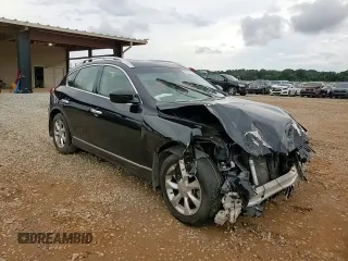 2008 Infiniti EX Journey with VIN JNKAJ09E68M302699, listed as a Copart auction lot 61257985 with 190,512 mi miles and Salvage title. Bid and sale history available at DreamBid. Image 15.