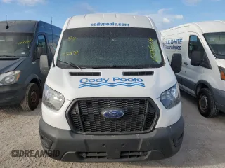 2022 Ford Transit Cargo with VIN 1FTBR1C88NKA45298, listed as a Copart auction lot 75496034 with Not Provided miles and Salvage Title. Bid and sale history available at DreamBid. Image 5.